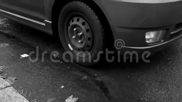 汽车轮子在动视频的预览图