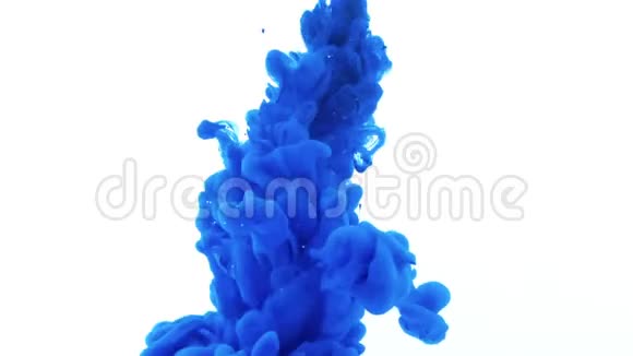 蓝墨水爆炸视频的预览图