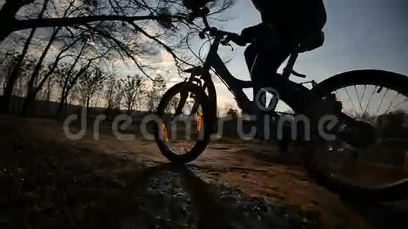 骑自行车的小女孩5视频的预览图