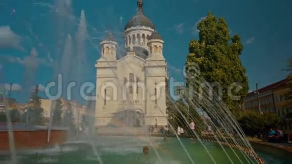 罗马尼亚库鲁杰纳波卡的Theotokos大教堂休眠视频的预览图