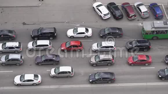 城市的交通堵塞视频的预览图