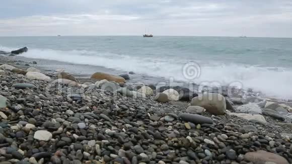 海浪的黑海005视频的预览图