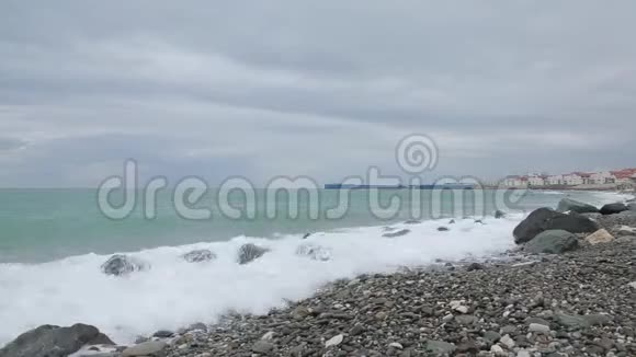 黑海的波浪014视频的预览图