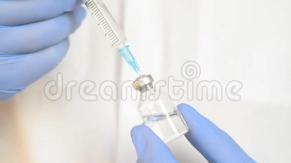 疫苗注射特写视频的预览图
