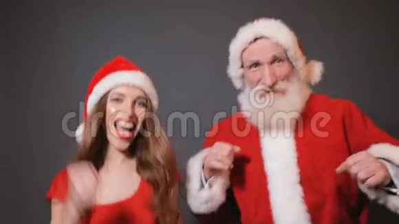 圣诞老人的派对时间视频的预览图