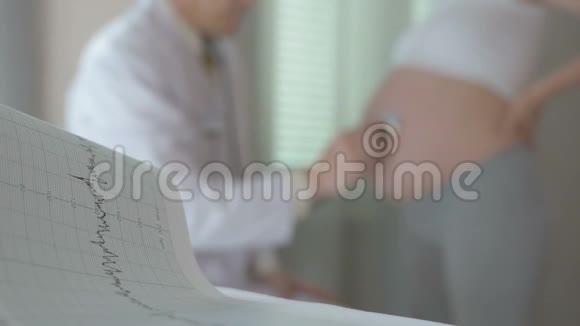 胎儿心电图检测结果的前景视频的预览图