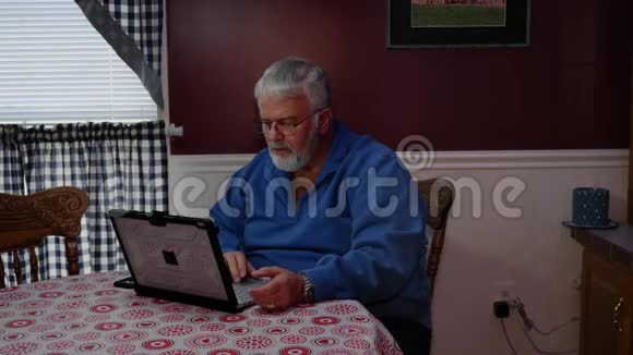 老年人对使用计算机和技术感到不满和疯狂视频的预览图