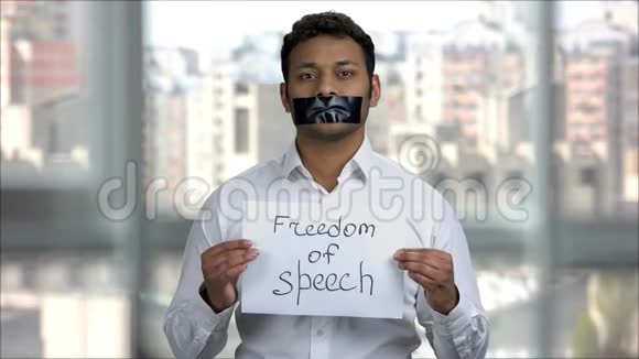 言论自由和审查观念视频的预览图