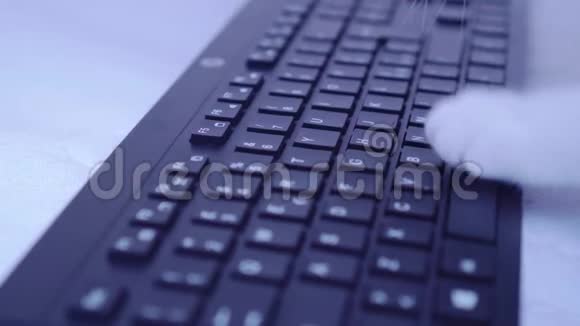 键盘上的猫爪视频的预览图