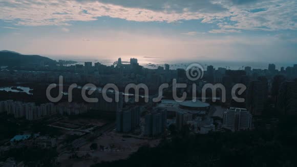 城市海景视频的预览图