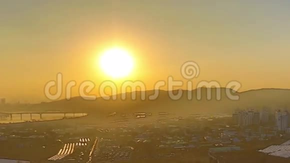 首尔市日落收费亭视频的预览图
