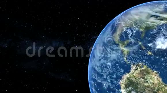 现实的地球循环视频的预览图