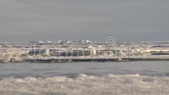 冰浮在海面上视频的预览图
