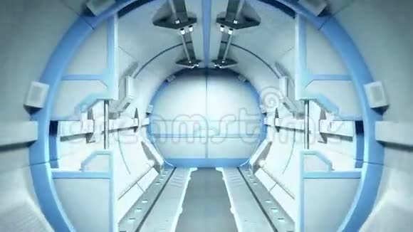 科幻隧道视频的预览图