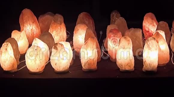 喜马拉雅盐灯视频的预览图