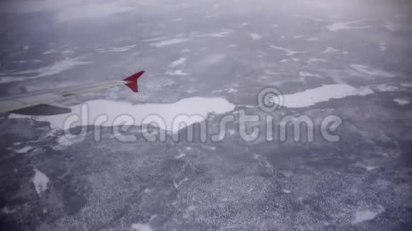 冬天飞越俄罗斯高清视频的预览图