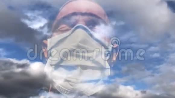 冠状病毒面罩双曝光视频的预览图