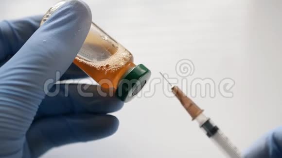 胰岛素注射特写视频的预览图
