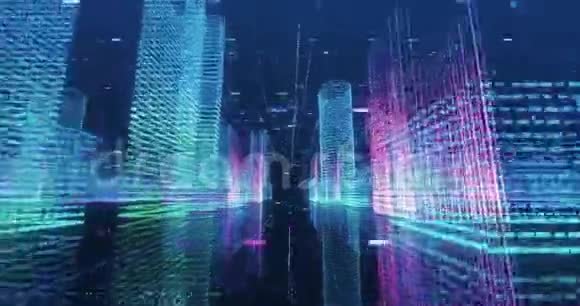 全息3D数字城市环路视频的预览图