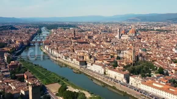 佛罗伦萨的城市景观视频的预览图