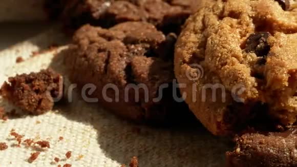 巧克力脆片饼干视频的预览图