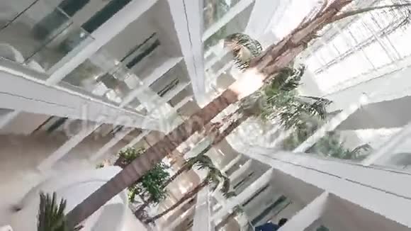豪华酒店走廊视频的预览图
