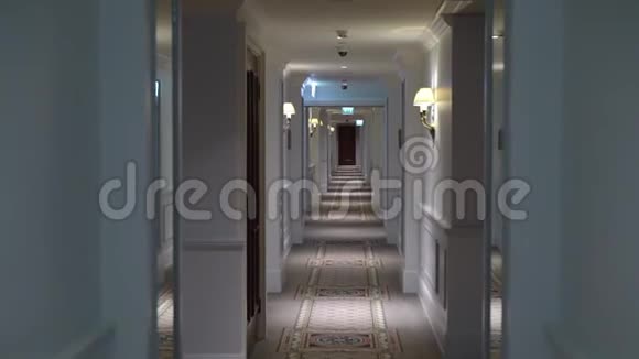 酒店的走廊视频的预览图