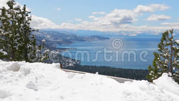 塔霍湖冬季全景视频的预览图