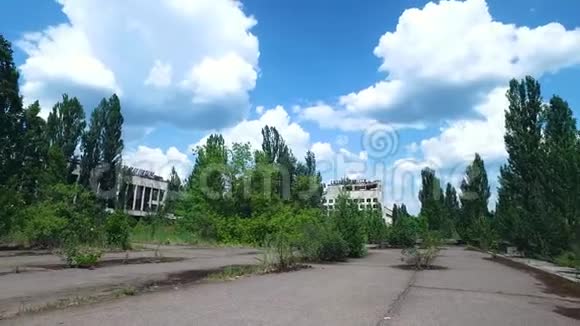 乌克兰普里皮亚特城市中心广场视频的预览图