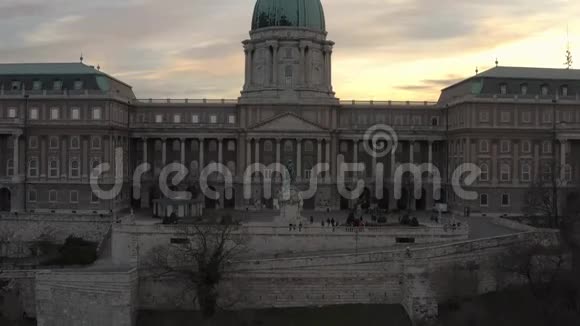 欧洲匈牙利布达佩斯布达城堡视频的预览图