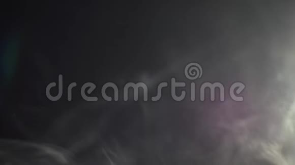 有创意的烟雾背景从相机的眩光视频的预览图