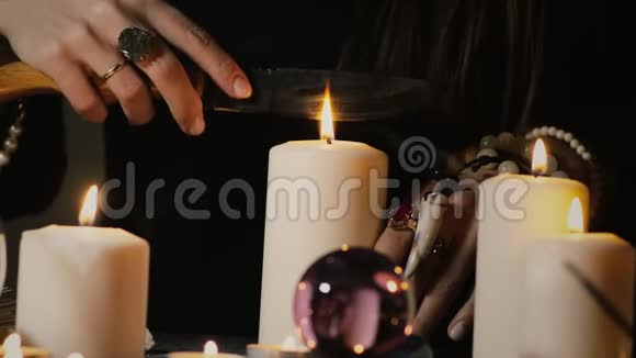 术士做魔法仪式视频的预览图
