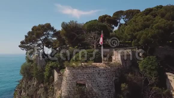 摩纳哥2018年空中钻山蒙特卡洛旗视频的预览图