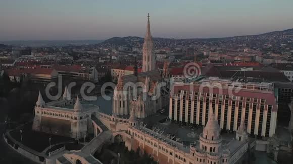 欧洲匈牙利布达佩斯布达城堡皇家城堡视频的预览图