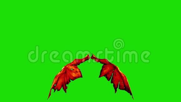 魔鬼翅膀阿尔法马特3D动画渲染视频的预览图