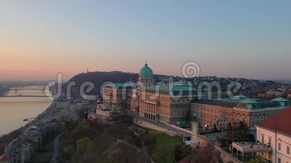 欧洲匈牙利布达佩斯布达城堡皇家城堡视频的预览图