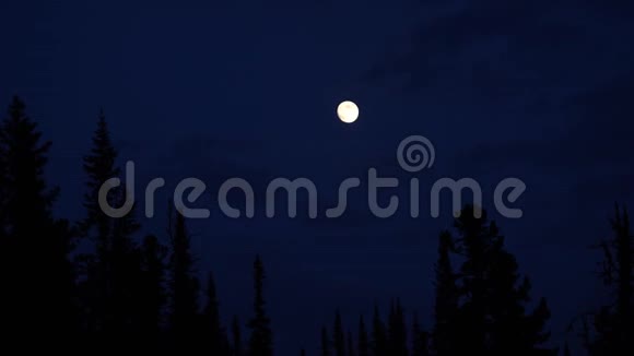 夜月在云后时光流逝视频的预览图