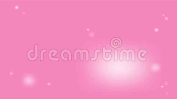 银河幻想背景动画画面粉红色的天空与闪亮的小星星视频的预览图