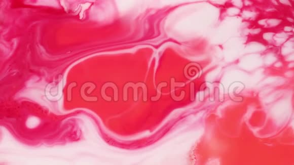 抽象的纹理在混沌中流动流体艺术绘画现代流体绘画艺术作品液体丙烯酸液体艺术视频的预览图