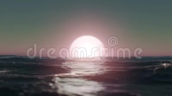 手持相机日落海面视频的预览图