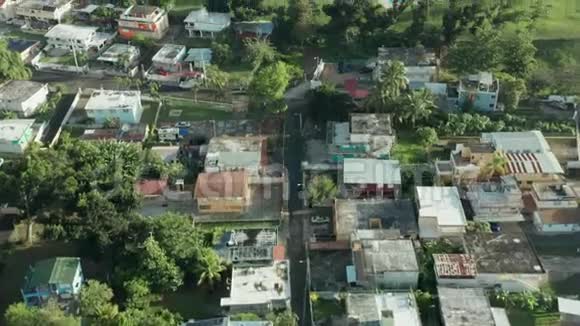 在波多黎各沿海建立新港的空中射击视频的预览图