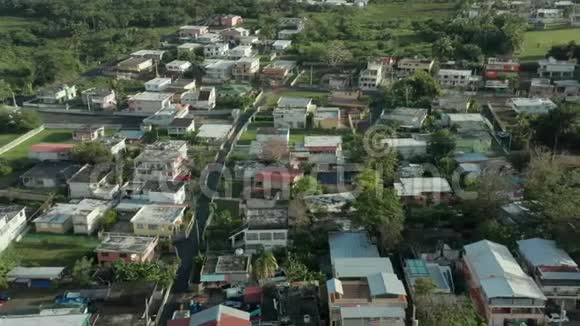 在波多黎各沿海建立新港的空中射击视频的预览图