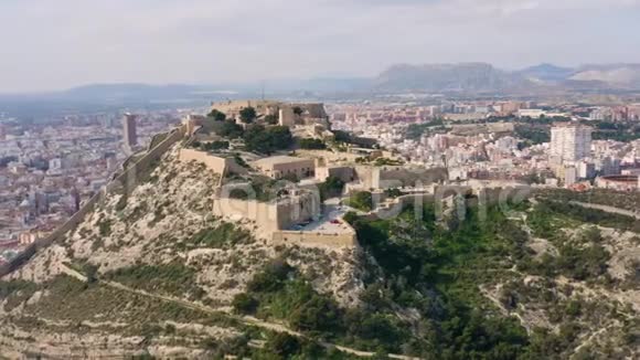 圣巴巴拉城堡在阿利坎特视频的预览图