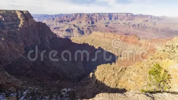 晴天的大峡谷美国亚利桑那州视频的预览图