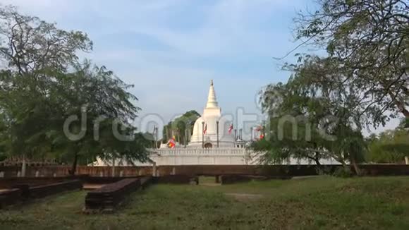 古佛塔图帕拉玛观Anuradhapura斯里兰卡视频的预览图