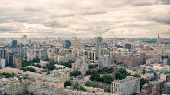 莫斯科的阴天视频的预览图