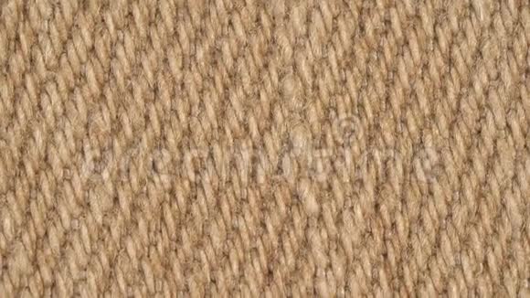 纺织背景100棕色牛仔布棉布视频的预览图