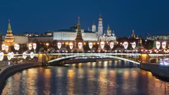 莫斯科克里姆林宫的晚间超级失误视频的预览图