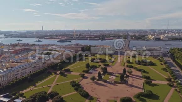 飞越美丽的圣彼得堡俄罗斯54视频的预览图