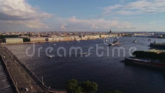飞越美丽的圣彼得堡俄罗斯62视频的预览图